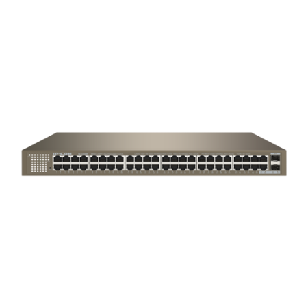 Switch 48 porturi Gigabit, 2 porturi SFP Gigabit, L2 Cloud Management - IP-COM G3350F IP-COM - 1